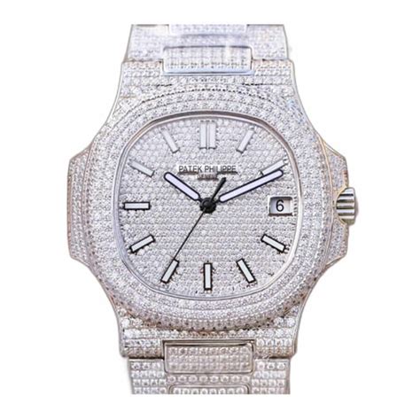 patek watch iced out replica